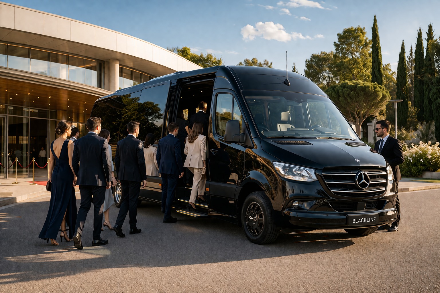 Minibús premium para grupos y eventos